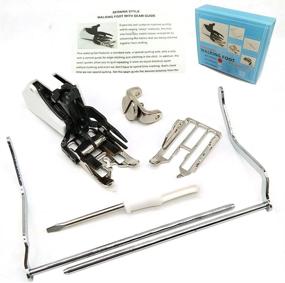 img 4 attached to LNKA Sewing Presser Foot: Ultimate Walking Foot for Bernina Activa 125,130,135,140,145,210,220,230,240,350PE,380 #P60443 - Boost Your Sewing Skills!