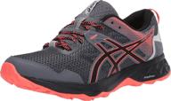 👟 asics gel sonoma women's running shoes in graphite grey - athletic footwear for women logo