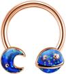 jewseen horseshoe earrings piercing circular logo