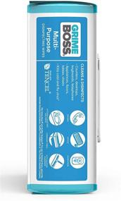 img 1 attached to 🧼 Grime Boss All-Purpose Disinfectant Wipes (80CT), Surface & Electronics Cleaner, Kills Cold & Flu Virus, Fresh Air Scent