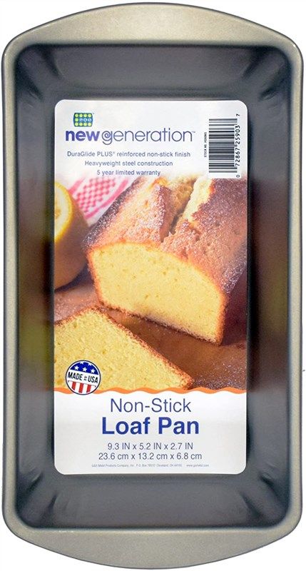 Nonstick 9 X 5 X 2.7 Large Loaf Pan, Meatloaf & Bread Pan Gray Durable  steel