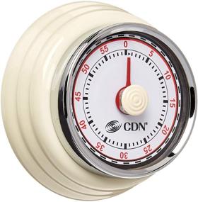 img 4 attached to ⏲️ Efficient CDN Compact 60 Min Mechanical Timer - White, White