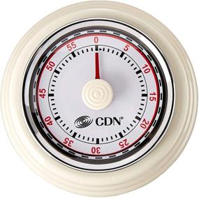 img 3 attached to ⏲️ Efficient CDN Compact 60 Min Mechanical Timer - White, White