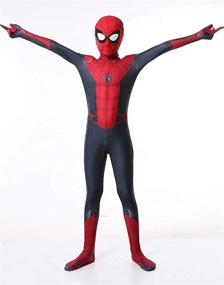 img 3 attached to 🕷️ Spiderman Costume for Kids, Size 5T