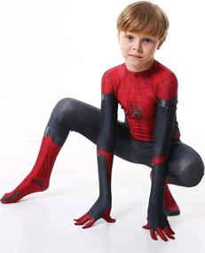 img 1 attached to 🕷️ Spiderman Costume for Kids, Size 5T