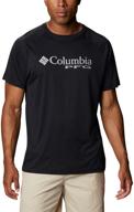 columbia short sleeve tropic x large logo