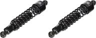 🔧 improved performance heavy duty rear suspension shock - progressive suspension 412-4003b black 13.5 logo