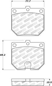 img 4 attached to StopTech 309 01140 Уличная передняя производительность