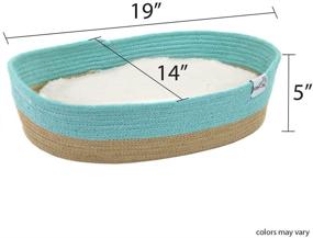img 1 attached to 🐱 Ultimate Comfort: Kitty City Cat Bed - The Perfect Cat House Bed, Sofa Bed, and Cat Rope Bed Combo!