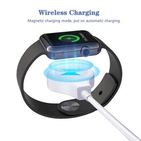 img 1 attached to Wireless Compatible Magnetic Charging Portable