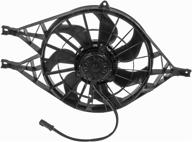 🔥 dorman 620-030 radiator fan assembly: sleek & superior performance in black logo