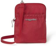 🔒 обеспечьте безопасность своих необходимых вещей с помощью сумки baggallini bryant pouch с технологией rfid. логотип