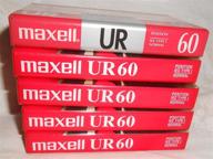 maxell ur 60 iec type i normal audio cassette - pack of 5 logo