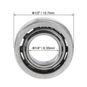 img 1 attached to Uxcell SR188 Stainless Bearing Bearings