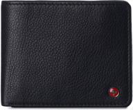 alpine swiss bifold commuter collection men's accessories for wallets, card cases & money organizers logo