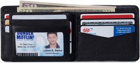 img 2 attached to Alpine Swiss Bifold Commuter Collection Men's Accessories for Wallets, Card Cases & Money Organizers