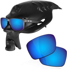 img 4 attached to 🕶️ Замена солнцезащитных очков Polarized RockShell Holbrook: мужские аксессуары для очков и солнцезащитные очки