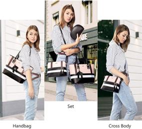 img 3 attached to 👜 LOVEVOOK Fashion Shoulder Handbags | Stylish Satchel for Women with Wallet