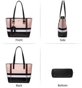 img 2 attached to 👜 LOVEVOOK Fashion Shoulder Handbags | Stylish Satchel for Women with Wallet