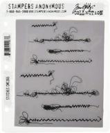 👍 stampers anonymous cms365 tim holtz stitches cling stamp set: review and buying guide logo