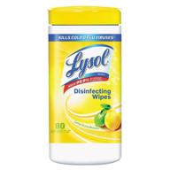 🧼 powerful protection: lysol disinfecting wipes - product code rac77182ea logo