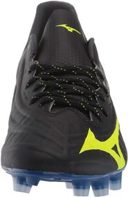 img 3 attached to Mizuno Rebula Soccer Black Safety Yellow: The Ultimate Footwear for Power, Precision, and Safety