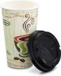 pack insulated 16oz cups lids logo
