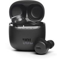 jbl tour pro+ tws true wireless bluetooth earbuds: noise cancelling, 32h battery, 3 mics, wireless charging, google assistant & alexa (black) logo