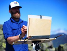 img 3 attached to New Wave U.Go Plein Air Anywhere Pochade Box, 8.4x11.25x1.25 Inches - Painting Easel for Plein Air Art