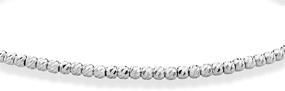 img 1 attached to Miabella Italian-Made 925 Sterling Silver Diamond-Cut 2.5mm Round Bead Ball Chain Anklet Ankle Bracelet for Women and Teens Available in 9, 10, 11 Inches