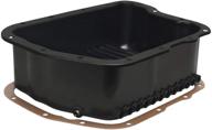 🔥 derale 14210 transmission cooling pan for dodge a518 (46rh, 46re) / a618 (47rh, 47re, 48re) - enhanced cooling efficiency in sleek black design logo