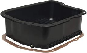 img 3 attached to 🔥 Derale 14210 Transmission Cooling Pan for Dodge A518 (46RH, 46RE) / A618 (47RH, 47RE, 48RE) - Enhanced Cooling Efficiency in Sleek Black Design