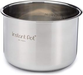 img 4 attached to 🍲 Instant Pot IP-POT-SS304-60: Authentic 6 Quart Stainless Steel Inner Cooking Pot