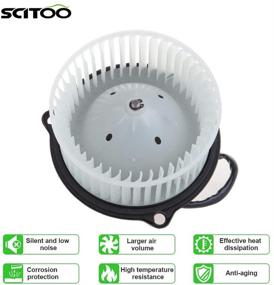 img 2 attached to 🔥 SCITOO ABS AC Heater Blower Motors with Fan for 1994-2001 Dodge Ram 1500, 1994-2002 Dodge Ram 2500, 1994-2002 Dodge Ram 3500, and 1993-1998 Jeep Grand Cherokee