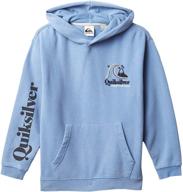 quiksilver boys' fleece jacket logo