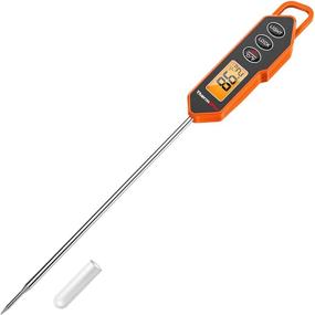 img 4 attached to 🌡️ ThermoPro Digital Instant Read Meat Thermometer: The Ultimate Tool for Grilling, Cooking, and Candy Making with Backlit Display