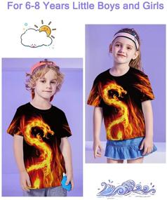 img 2 attached to 👕 Tie Dye Graphic Colorful T-Shirts for Boys: Stylish Clothing for Tops, Tees & Shirts