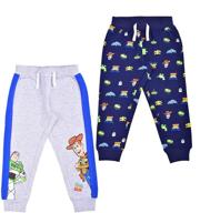 disney boys' athletic jogger pants: comfortable sweatpants for active kids logo