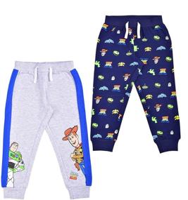 img 4 attached to Disney Boys' Athletic Jogger Pants: Comfortable Sweatpants for Active Kids