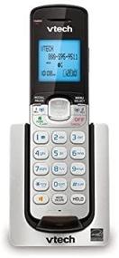 img 2 attached to 📞 VTech DS6071 Cordless Handset, Silver/Black, VTech DS6671 Compatible