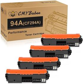 img 4 attached to CMYBabee Compatible Toner-Cartridge Replacement for HP 94A CF294A, Black, 4-Pack - for HP M118dw MFP M148dw M148fdw M149fdw M118 M148 M149 Toner Ink Printer