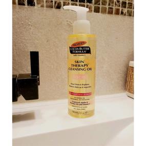 img 1 attached to 🌹 Palmers Cocoa Butter Skin Therapy Cleansing Oil: Nourishing Face Care with Rosehip Fragrance, 6.5 Oz