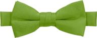 jacob alexander pretied banded adjustable boys' accessories : bow ties logo