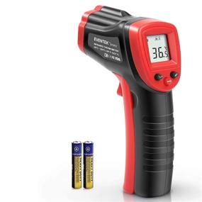 img 4 attached to 🌡️ Infrared Thermometer by Eventek: Temperature Gun, Non-Contact Digital IR Laser Thermometer, -50°C to 550°C (-58°F to 1022°F), Red/Black color option 【For Non-Body Applications】