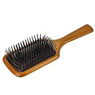 🌿 aveda wooden paddle brush: natural and gentle hair care logo
