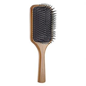 img 2 attached to 🌿 AVEDA Wooden Paddle Brush: Natural and Gentle Hair Care