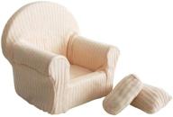 📷 newborn photography props: soft baby sofa with 2 cushion, sofa photo suit - ideal for newborn photography shoots, studio essential accessories logo