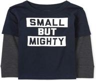 👕 boys' clothing: toddler graphic thermal tops, tees & shirts by children's place logo