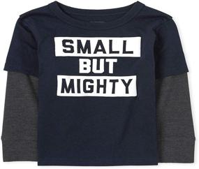 img 1 attached to 👕 Boys' Clothing: Toddler Graphic Thermal Tops, Tees & Shirts by Children's Place