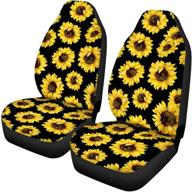 cozeyat sunflower car seat cover: stylish and universal auto accessory for sedans, suvs, and more! logo